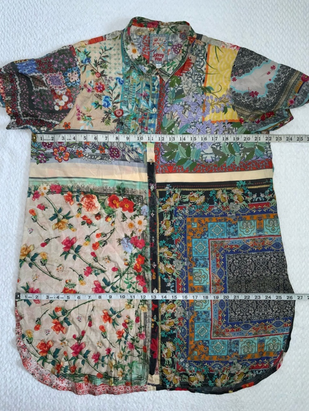 JOHNNY WAS CALLAWAY TASHA TUNIC - Picture 9 of 10